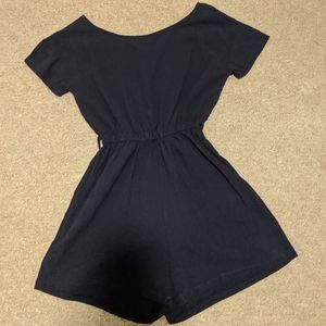 Elastic Waist Romper